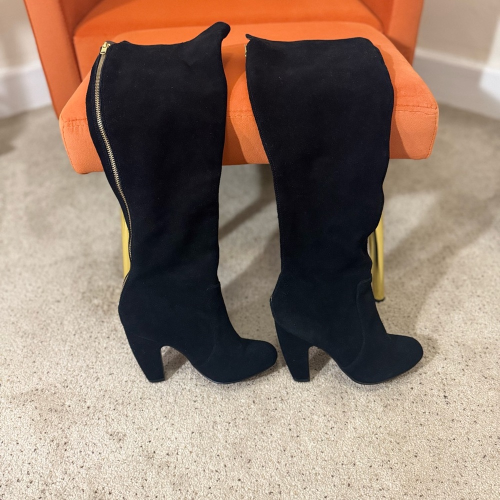 Aldo suede over the knee high boots 😍..